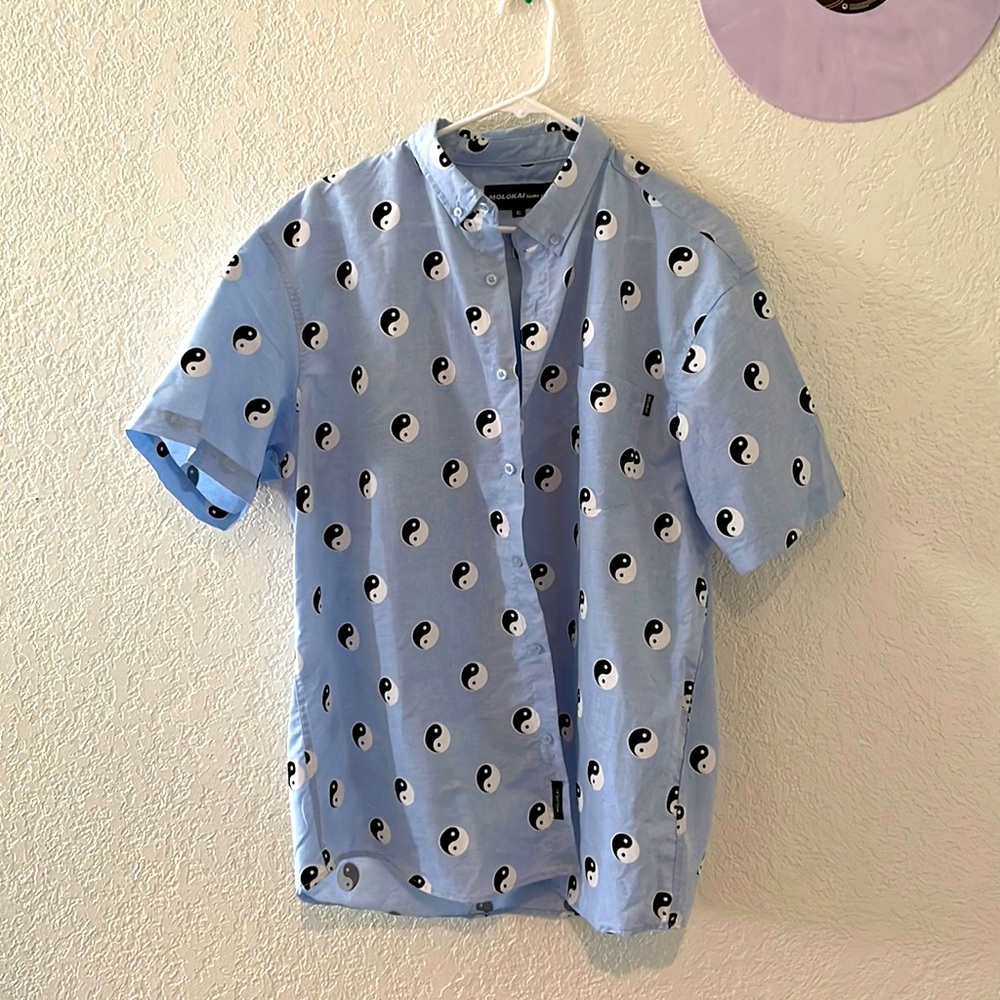 Urban Outfitters Button Up Yin Yang Shirt